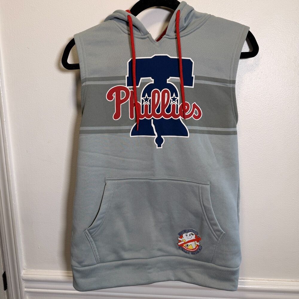 Philadelphia Phillies 2024 SGA Sleeveless Hoodie Adult S Cavity Busters MLB